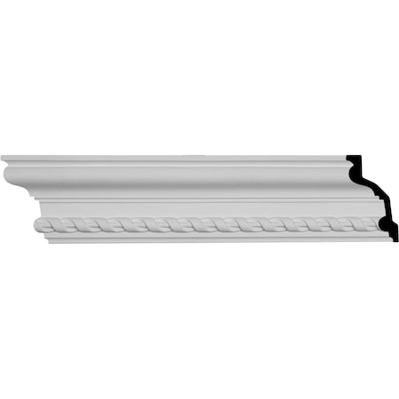 Ekena Millwork SAMPLE - 4 1/8"H x 2 1/4"P x 4 5/8"F x 12"L Jackson Crown Moulding SAMPLE-MLD04X02X05JA